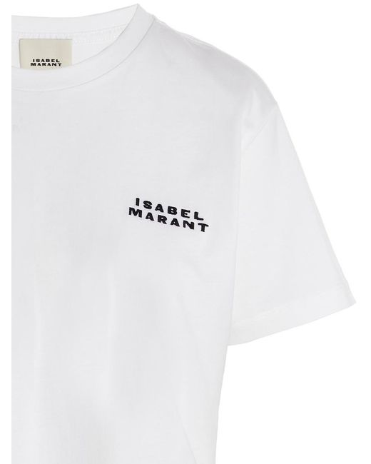 Isabel Marant White 'vidal' T-shirt