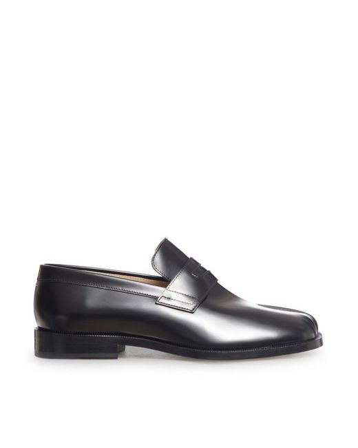 Maison Margiela Black Loafers Shoes for men