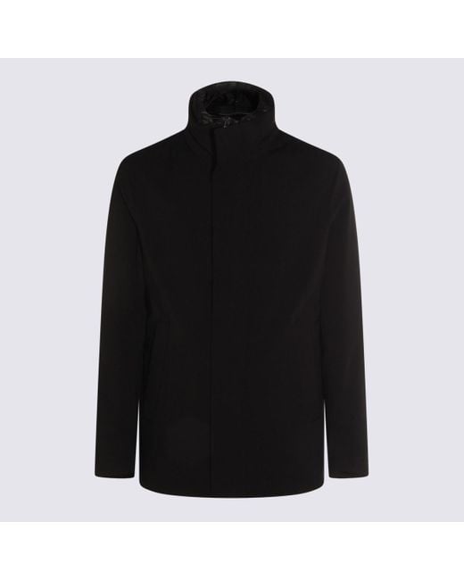 Montecore Black Down Jacket for men