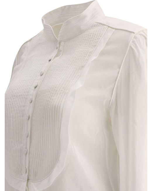 Isabel Marant White "balesa" Shirt