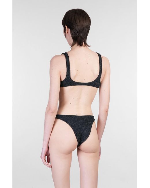 Mc2 Saint Barth Black Laurel W Beachwear