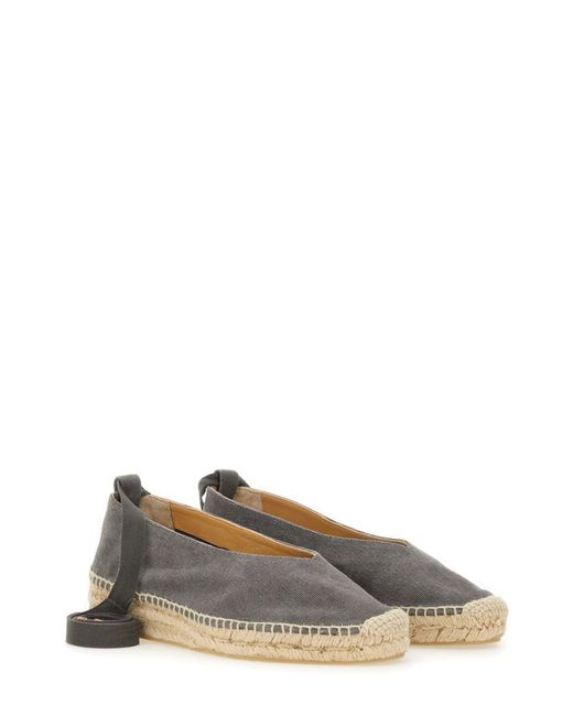 Castaner White Espadrille "Gea"