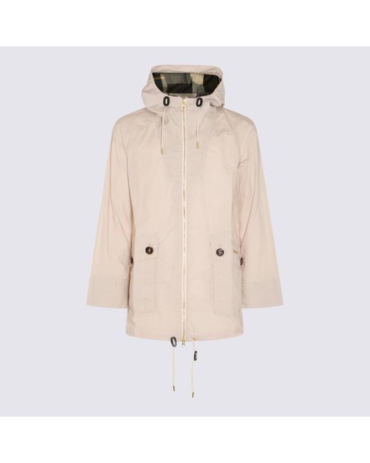 Barbour Natural Cream Cotton Coat