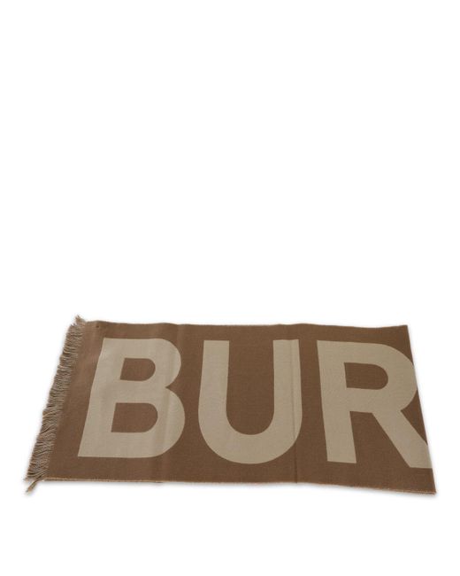 Burberry Brown Scarfs for men