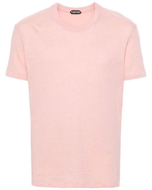 Tom Ford Pink T-shirts And Polos for men