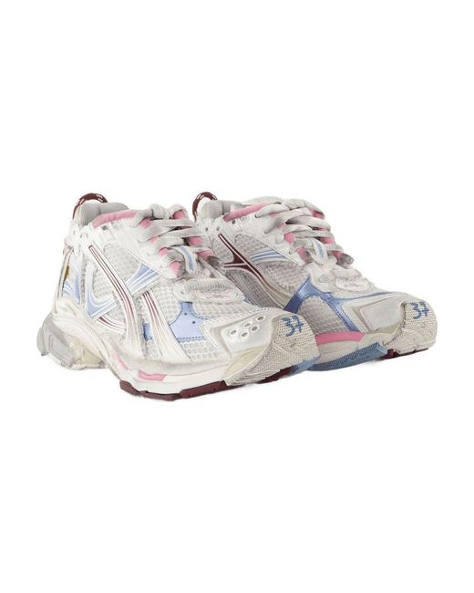 Balenciaga White Runner Gradient Sneakers
