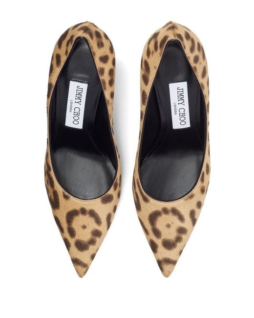 Jimmy Choo Brown With Heel