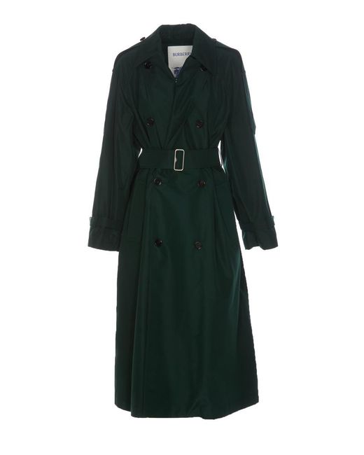 Burberry Green Coats