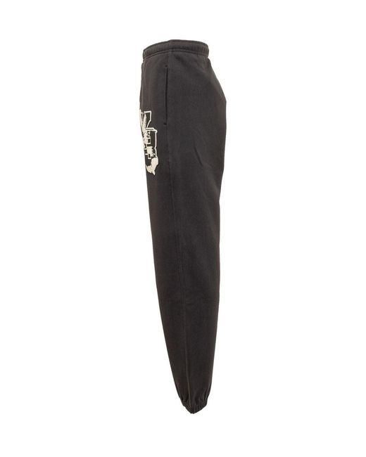 Y-3 Black Gfx Sweatpants for men