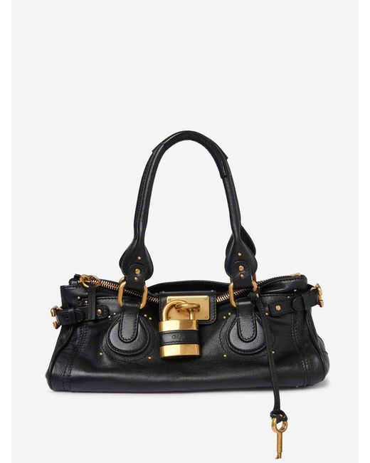 Chloé Black Paddington Bag
