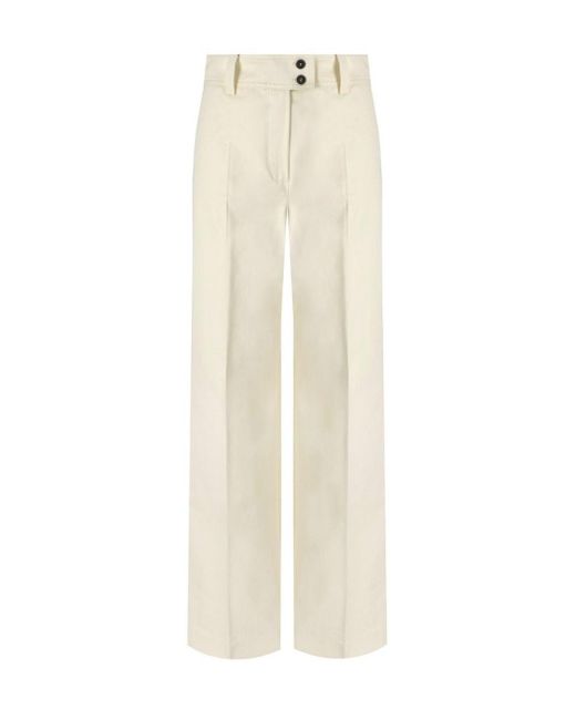 Weekend by Maxmara White Livigno Trousers