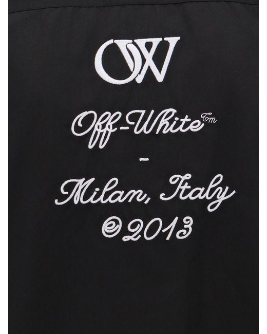 Off-White c/o Virgil Abloh Black Off- Shirts for men