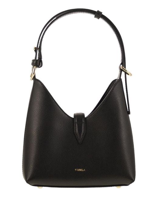 Furla Black Hobo