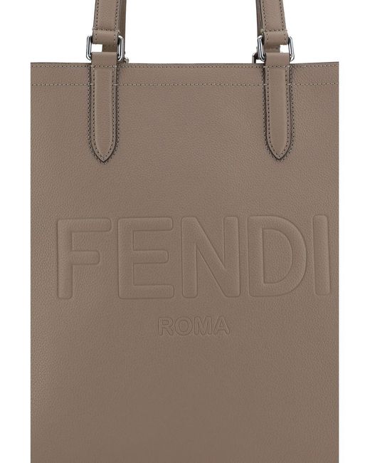 Fendi Gray Shoulder Bags for men