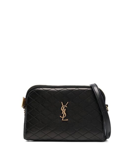 Saint Laurent Black "Bag Gaby" Crossbody Bag