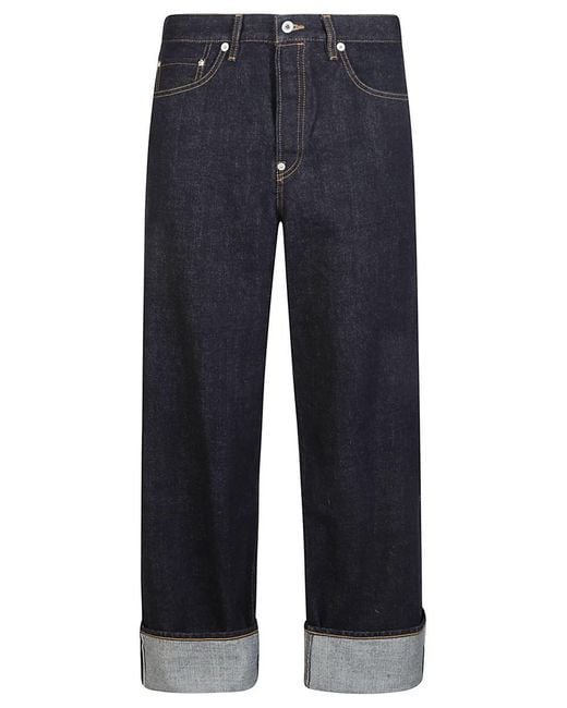 KENZO Blue Jeans for men