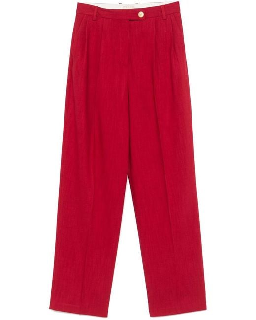 Tommy Hilfiger Pleat-Detail Tailored Trousers