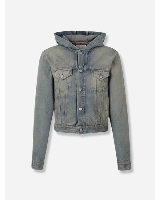 Acne Blue Denim Jacket for men