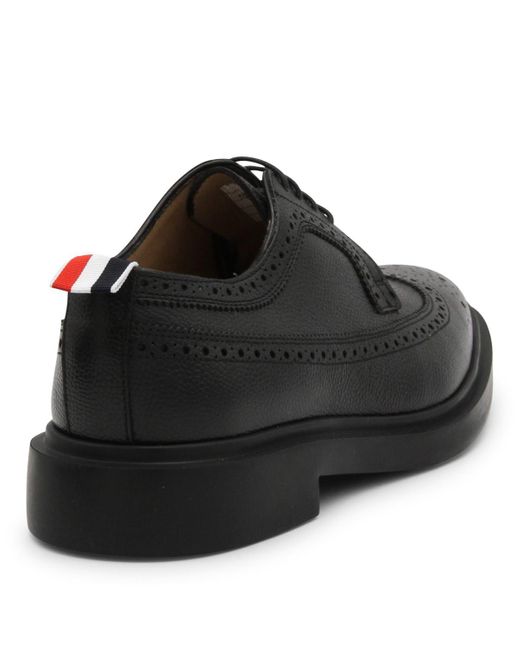 Thom Browne Flat Shoes Black for men
