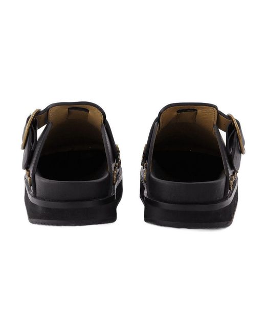 Isabel Marant Black Mirst Flats
