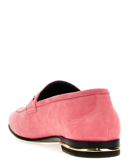 Bally Pink Genos Loafers for men