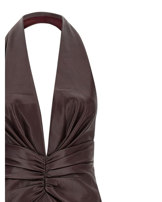 ANDAMANE Purple 'Zendaya' Dress