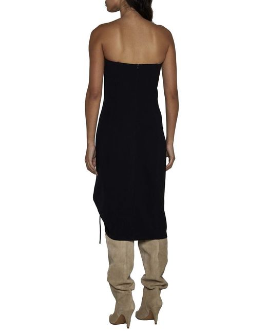 Filippa K Tailored Wool Dress in Black Lyst UK