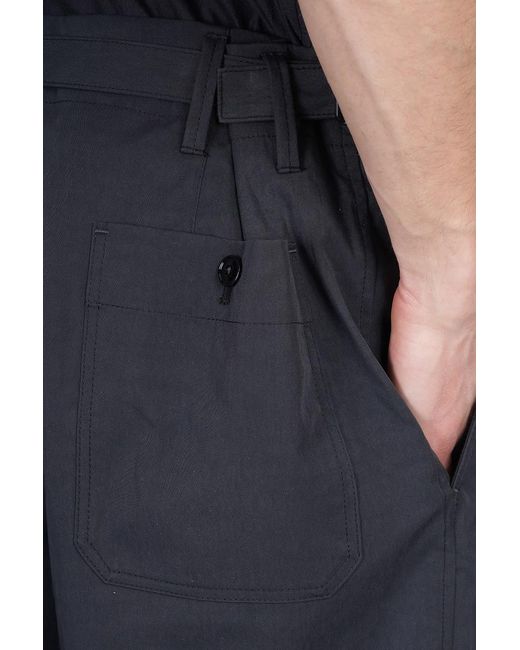 Lemaire Blue Pants for men