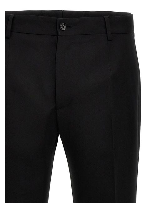 Dolce & Gabbana Flare Pants Black for men