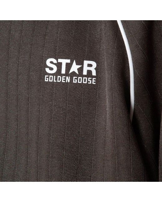 Golden Goose Deluxe Brand Brown Star 'S Zipped Raglan Track Jacket for men