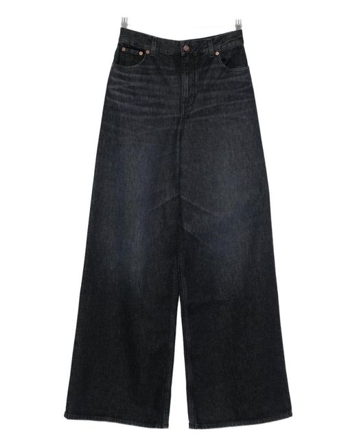 Chloé Blue Wide-Leg Denim Jeans