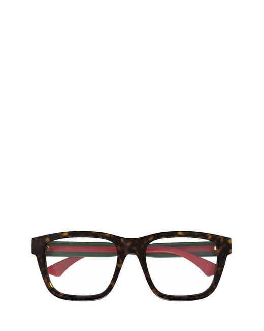Gucci Black Eyeglasses for men