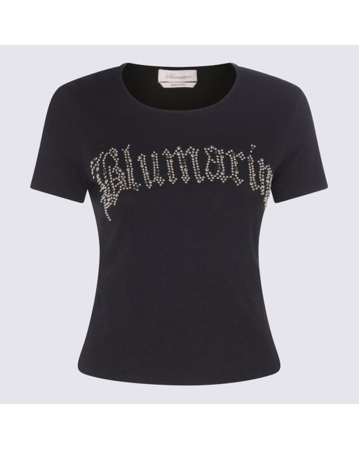 Blumarine T-shirts And Polos Black