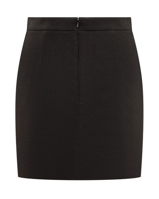 Moschino Black Mini Skirt