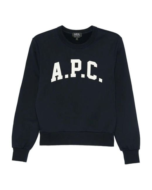 A.P.C. Blue Sweatshirt