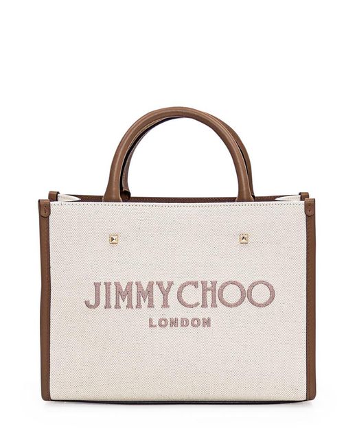 Jimmy Choo Pink Avenue S Tote Bag