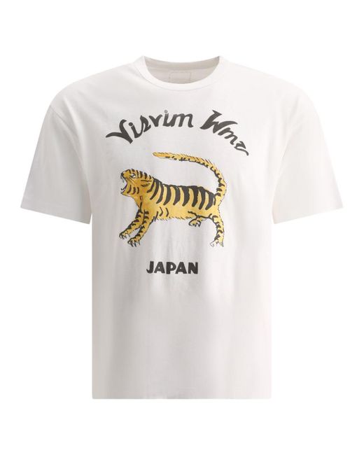 Visvim White "Tora" T-Shirt for men