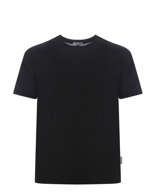 Paolo Pecora Black T-Shirts And Polos for men
