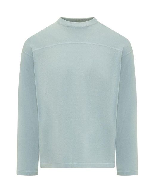 Stussy Blue "Football" Sweater for men