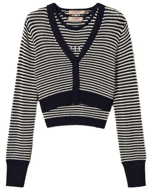 Twinset Black Sweaters
