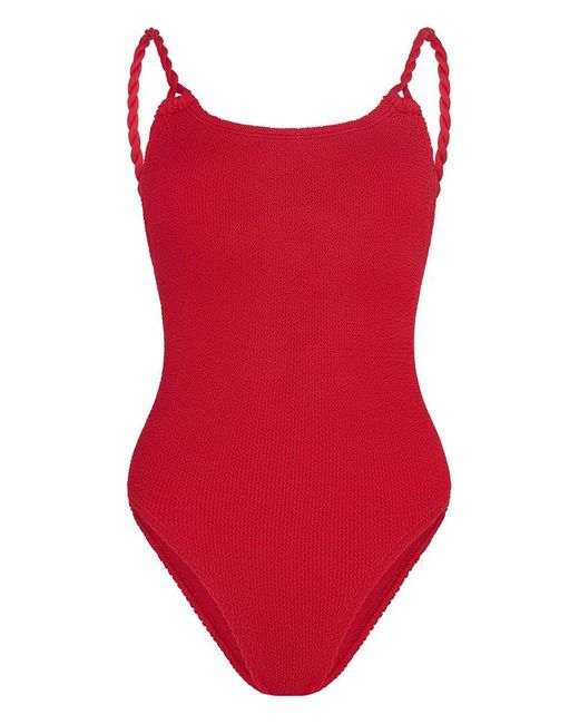 Hunza G Red Camille Swim