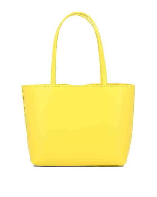 Dolce & Gabbana Yellow "dg" Shoulder Bag
