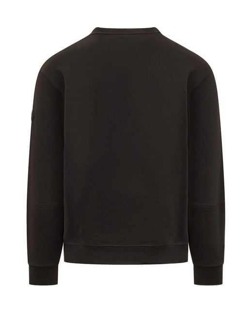 Moncler Black Sweatshirt With Logo