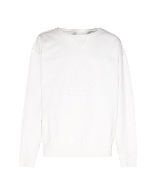 Maison Margiela White Sweaters for men