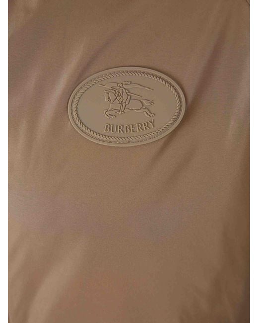 Burberry Brown Windbreaker Technical Jacket for men