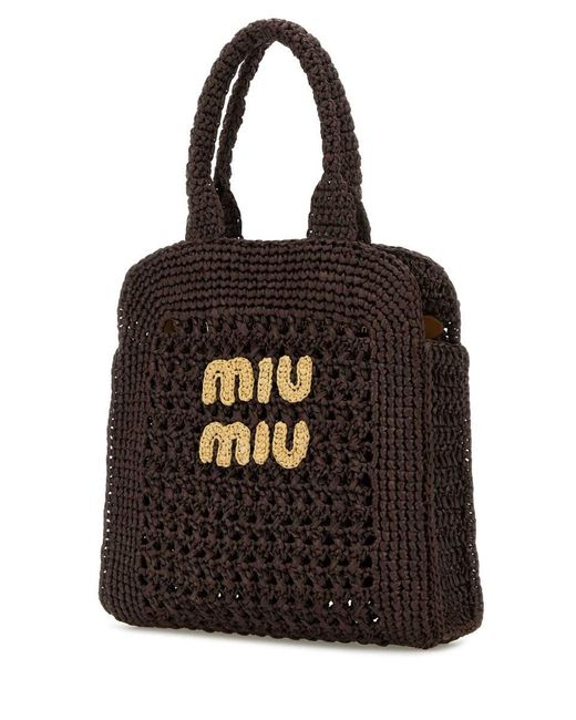Miu Miu Black Handbags.