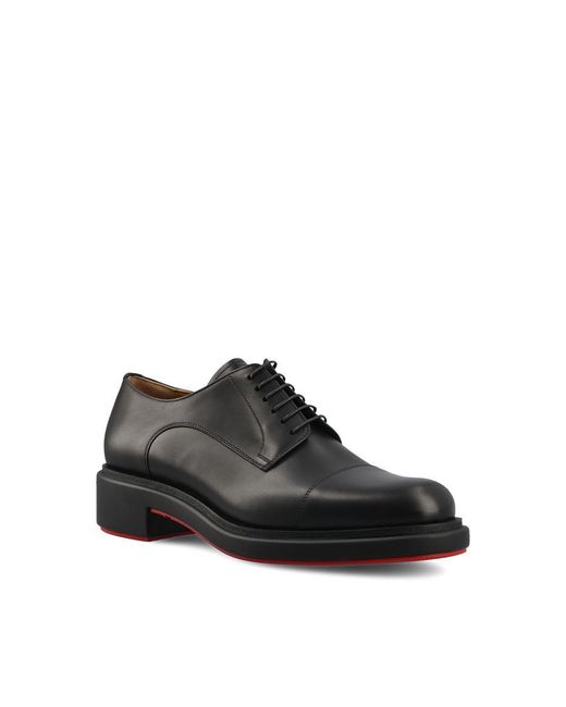 Christian Louboutin Black Low Shoes for men