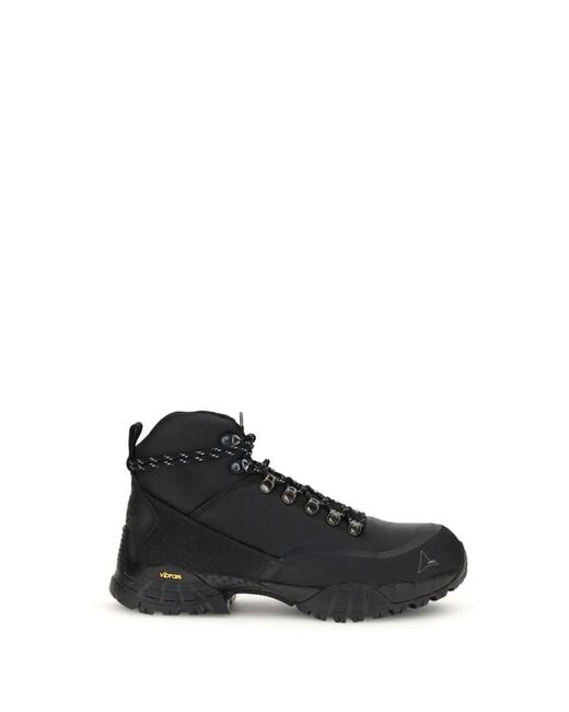 Roa Black Boots for men