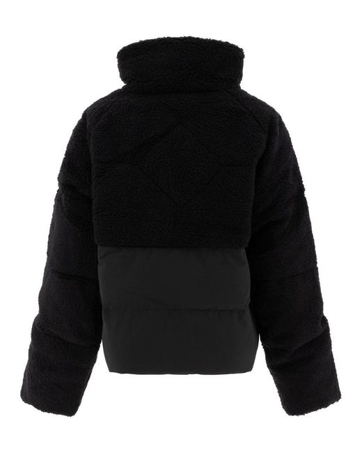 Canada Goose Black Recycled Wool Quilted Down Puffer