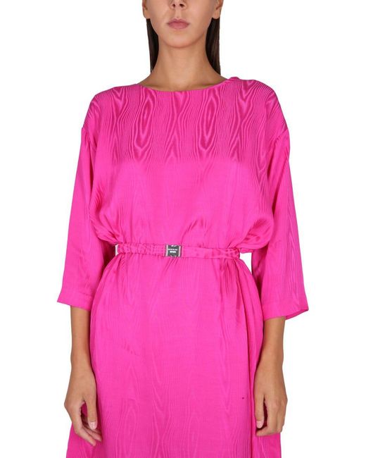 Boutique Moschino Pink Viscose Dress